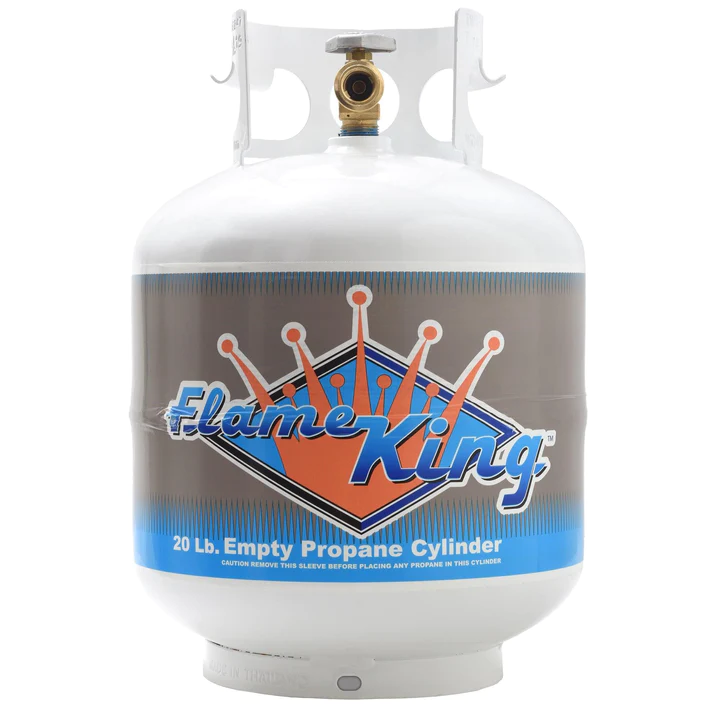 FLAME KING 20 LB CYL W/OVERFILL PREVENT DEV - Portable Cylinders 4-100lb